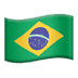 🇧🇷 flag: Brazil display on Apple